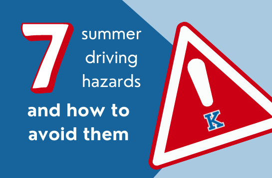 7 summer driving hazards and how to avoid them
