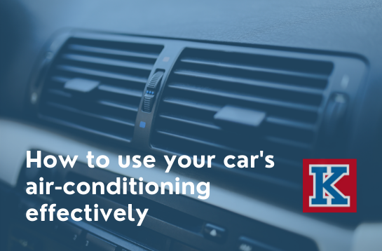 How to use your car's air-conditioning effectively