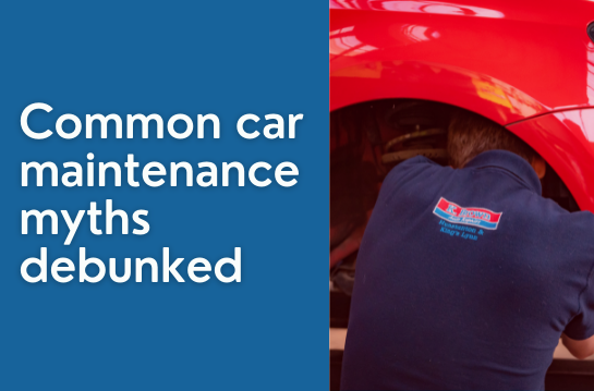 Common car maintenance myths debunked main image for blog post