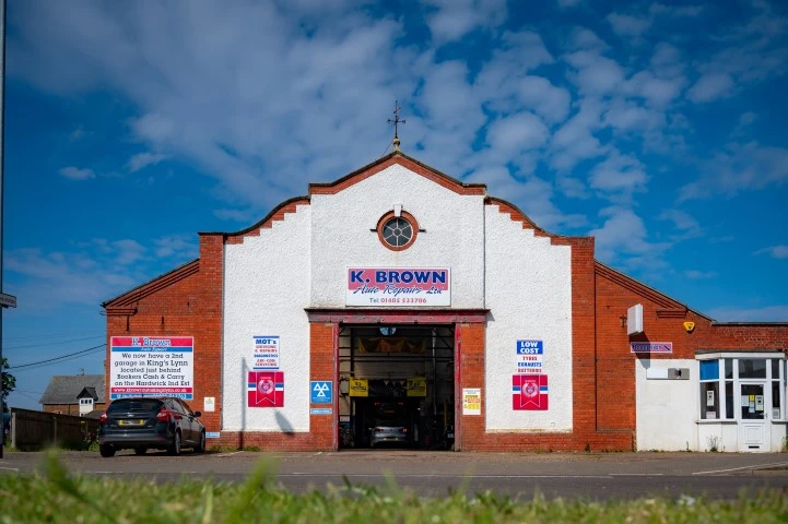 Exterior of Hunstanton garage