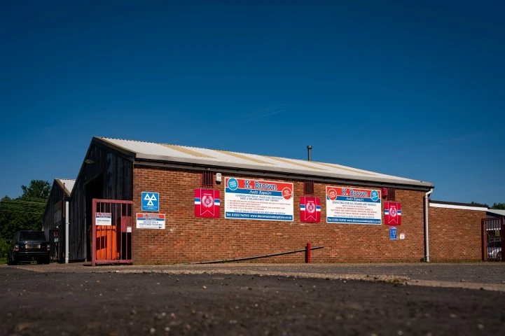 Exterior of King's Lynn garage