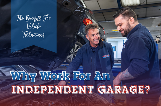 Photo of Keith Brown, owner of K Brown Auto Repairs and technician smiling over engine of vehicle in workshop